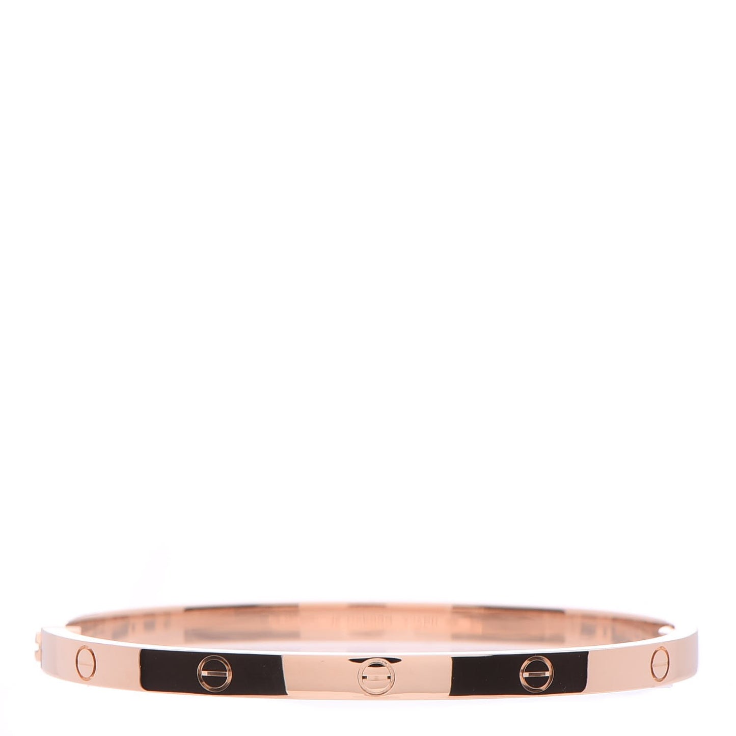 18K Pink Gold Small LOVE Bracelet 15