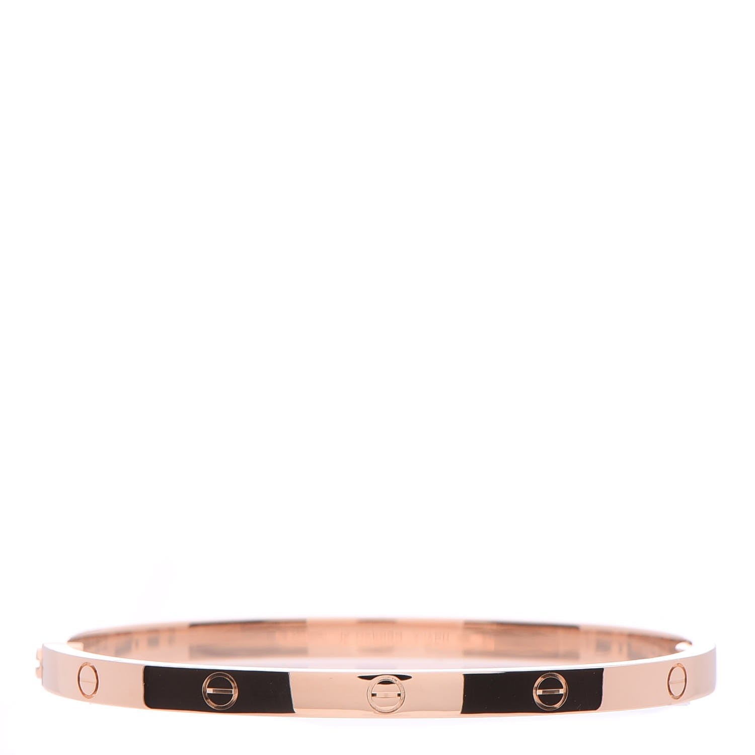 Cartier 18K Pink Gold Small LOVE Bracelet 15 3 of 9