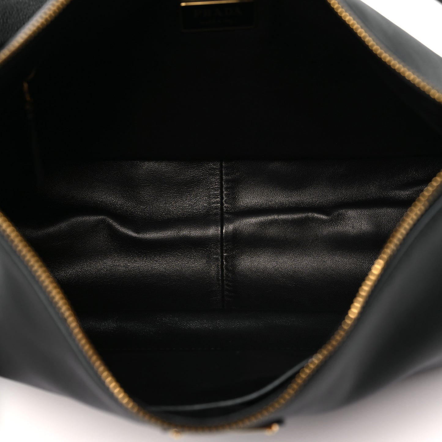 Soft Calfskin Aimee Shoulder Bag Black