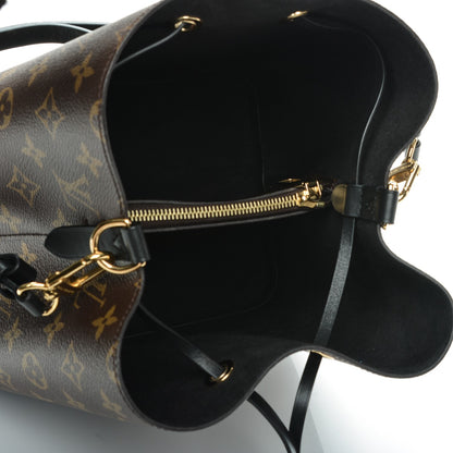 Louis Vuitton Monogram Neonoe MM Black 6 of 6