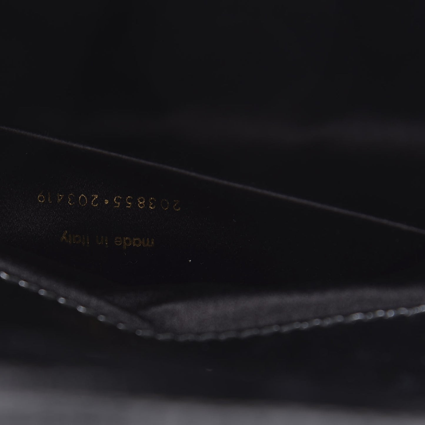 Textured Patent Monogram Large Belle De Jour Clutch Black