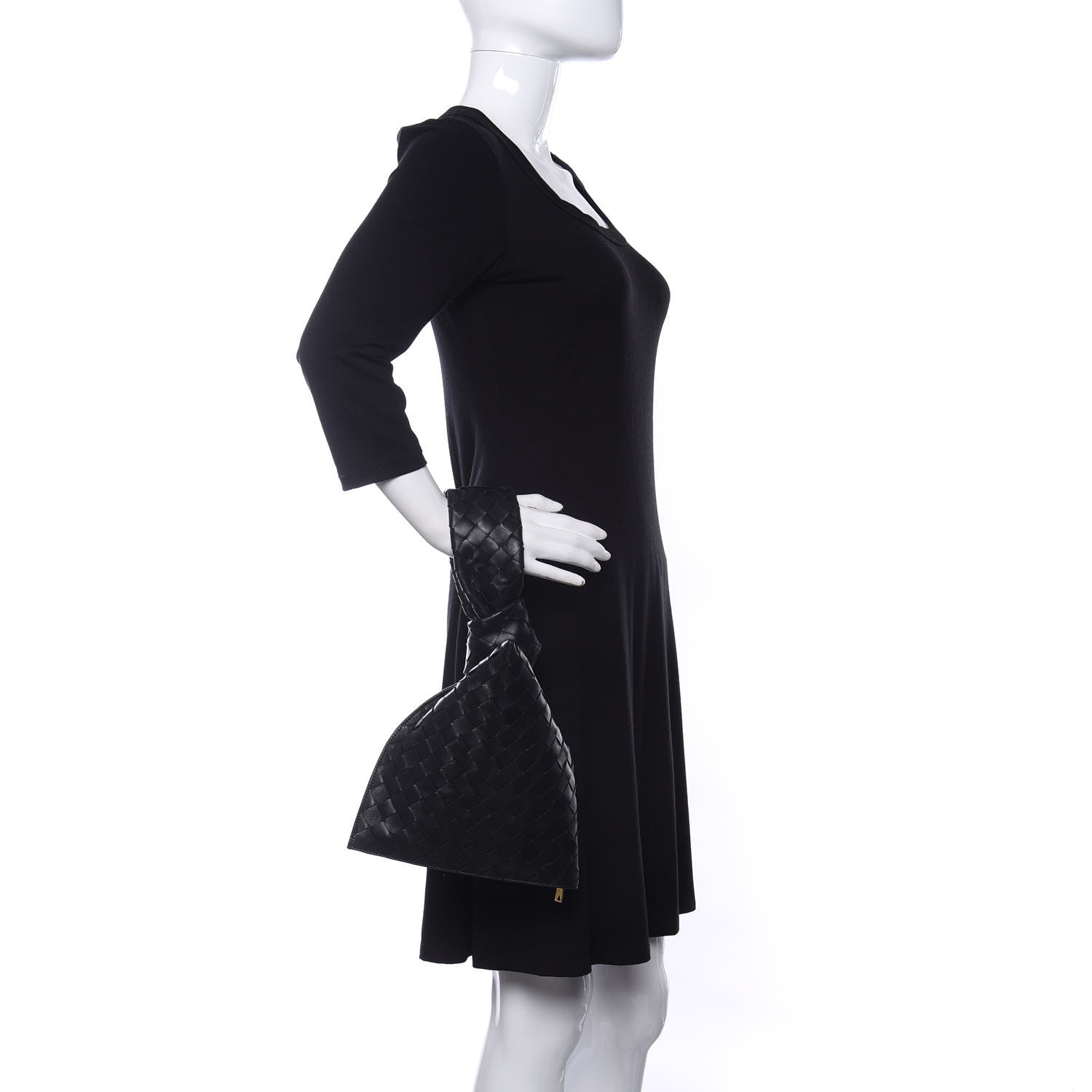 Bottega Veneta Nappa Intrecciato Mini BV Twist Black 2 of 10