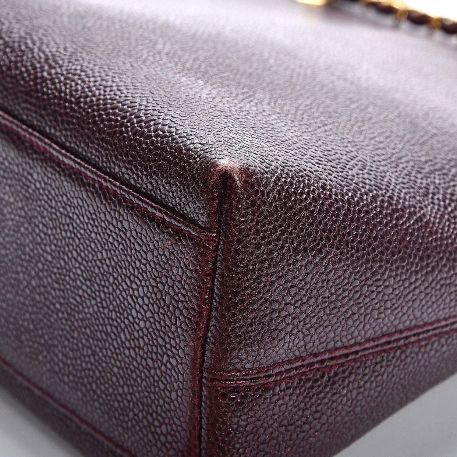 Chanel Caviar Shoulder Bag Bordeaux 11 of 11