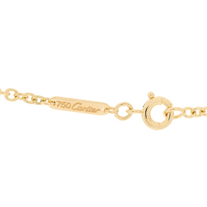 Cartier 18K Pink Yellow White Gold Baby Trinity Pendant Necklace 6 of 6