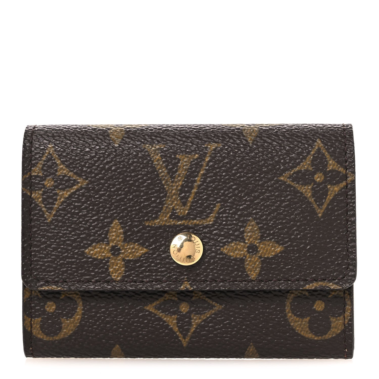 Louis Vuitton Monogram Porte-Monnaie Plat Coin Purse 1 of 6