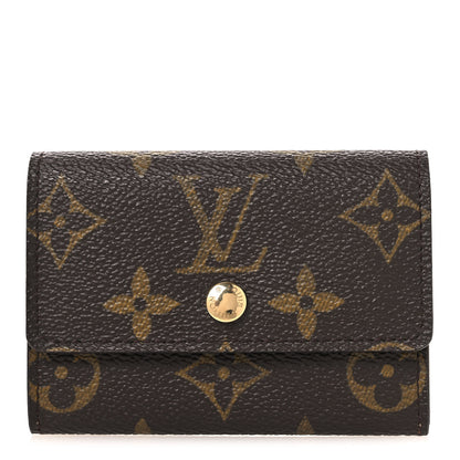 Louis Vuitton Monogram Porte-Monnaie Plat Coin Purse 1 of 6