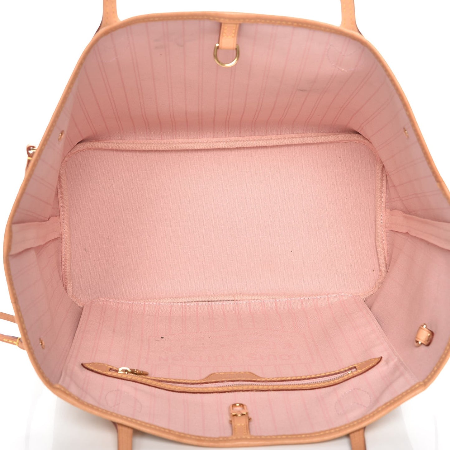 Damier Azur Neo Neverfull MM Rose Ballerine