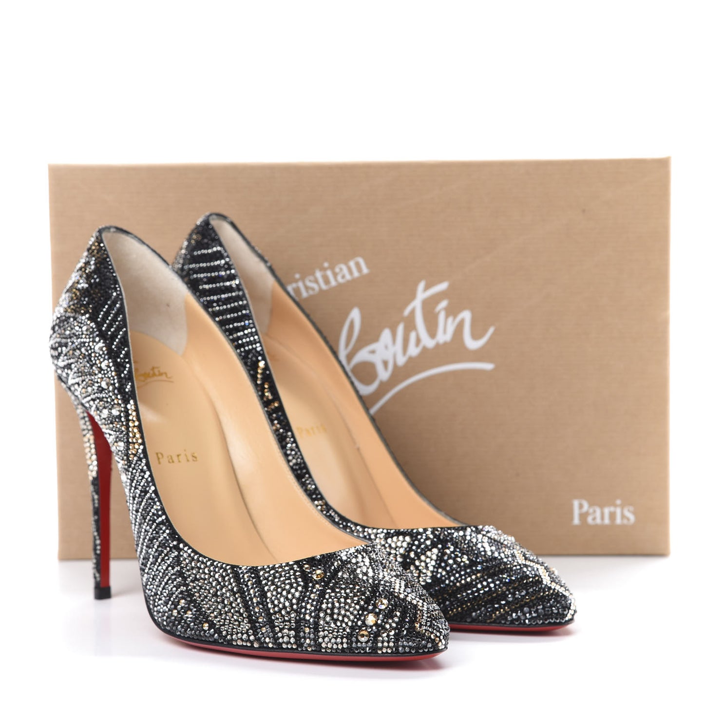 Suede Strass Eloise 100 Pumps 39.5 Black