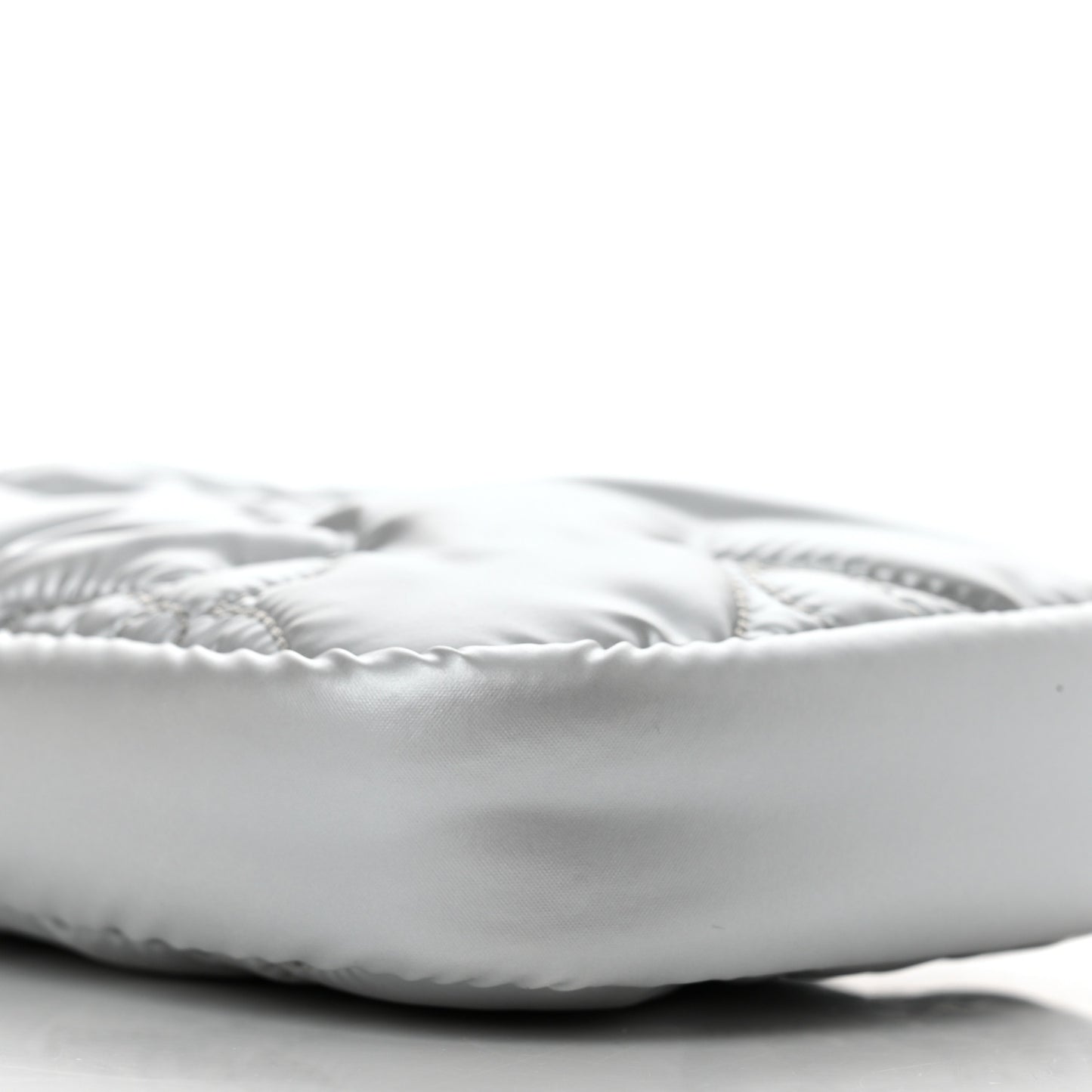 Econyl Monogram Pillow Phone Pouch Silver