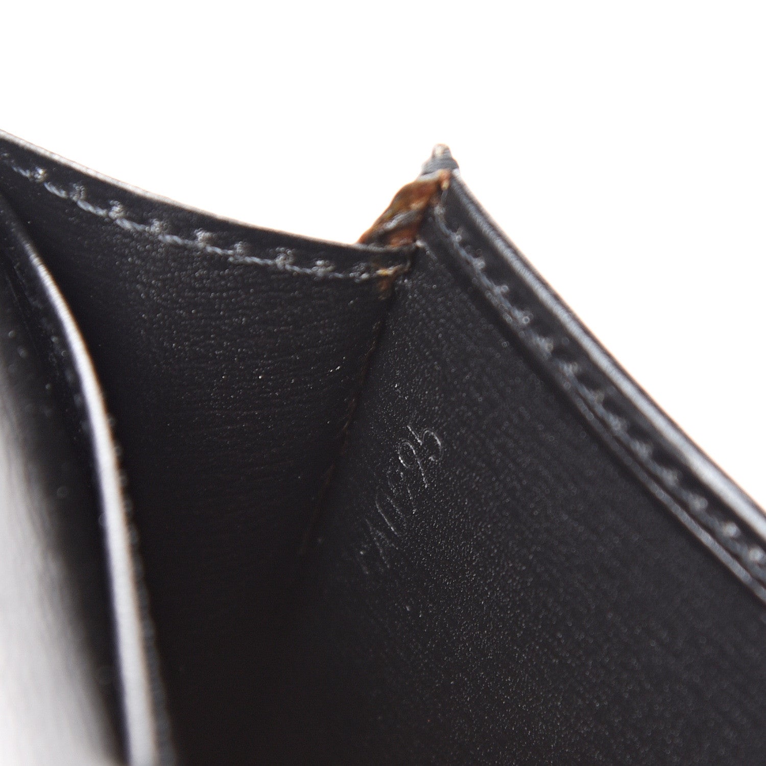 Louis Vuitton Epi Porte Yen 3 Credit Cards Holder Black 6 of 6