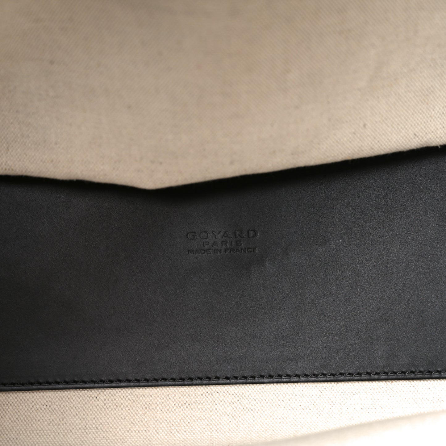 Goyardine Marquises Tote Black
