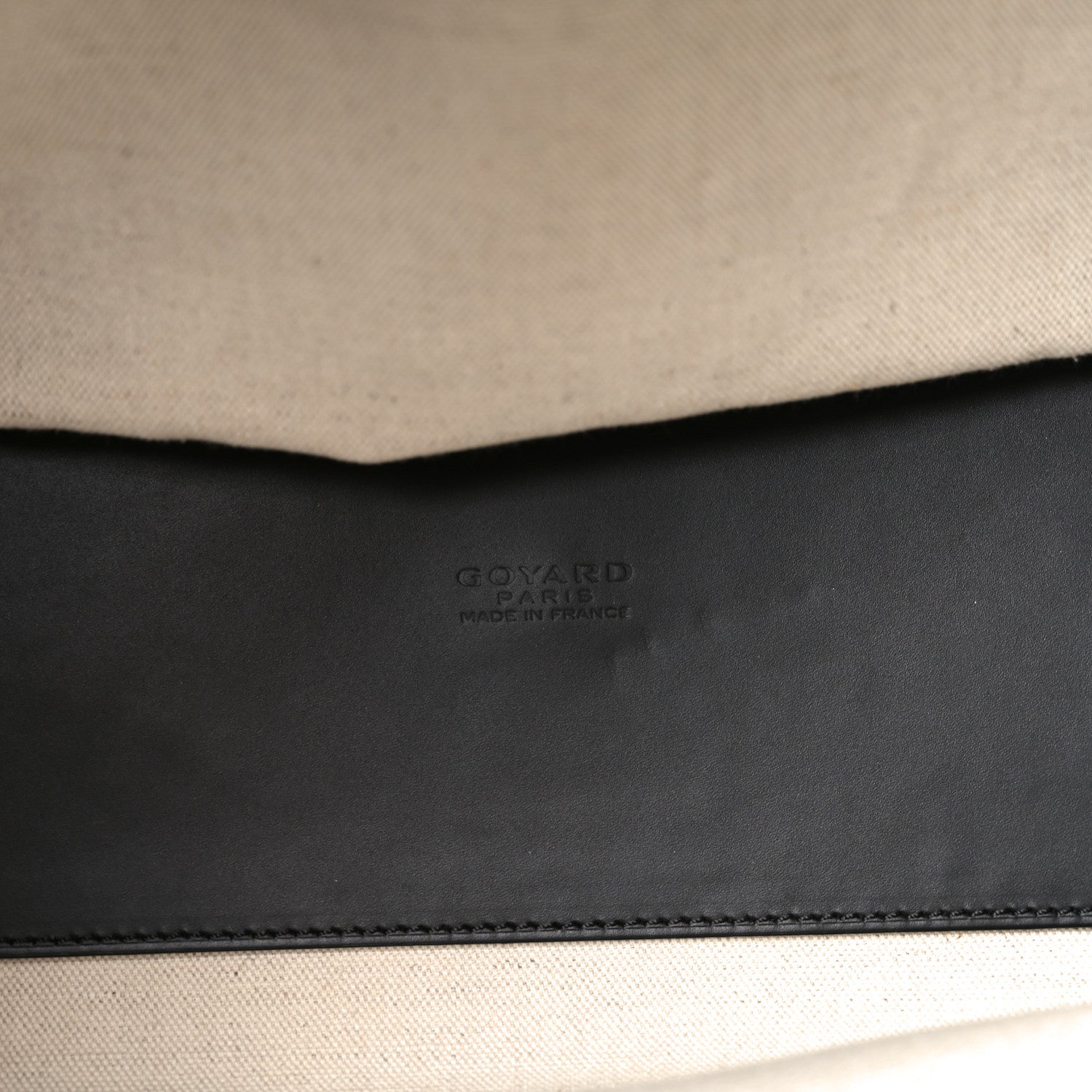 Goyard Goyardine Marquises Tote Black 6 of 9