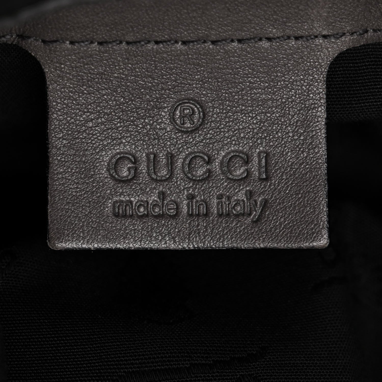 Gucci Calfskin Suede Large New Jackie Web Shoulder Bag Grey 6 of 12