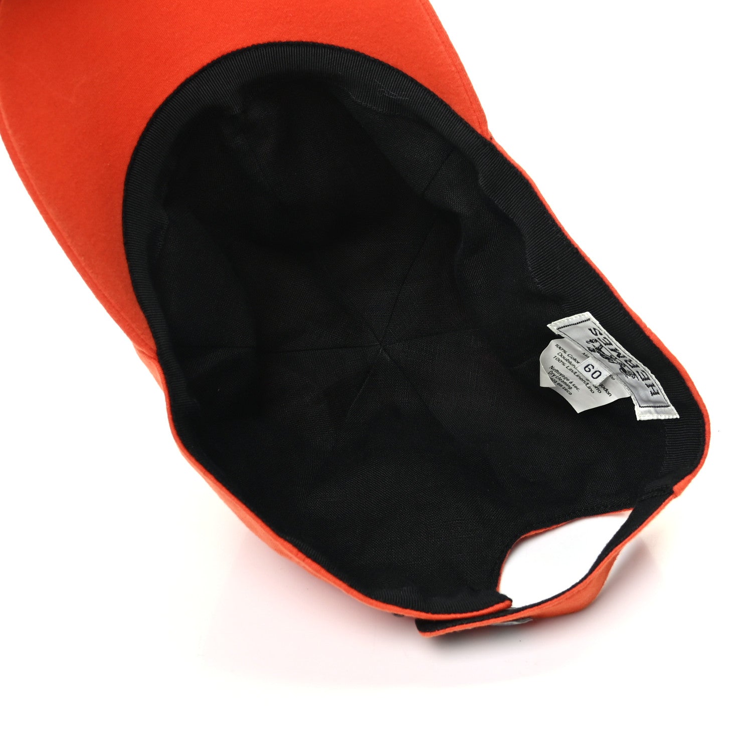 Hermes Cotton Paddock Cap 60 Feu 5 of 6