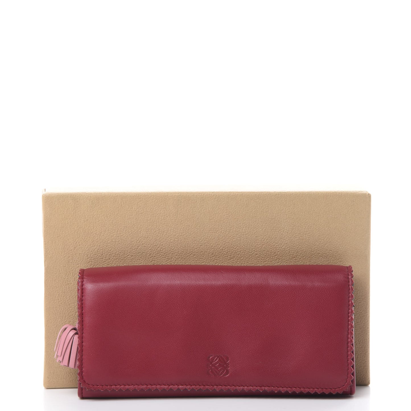 Calfskin Continental Wallet Lipstick