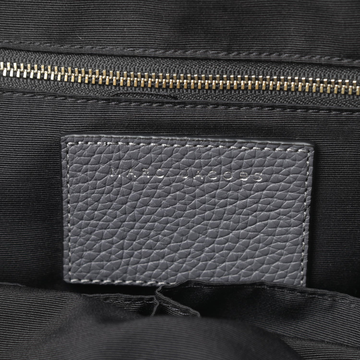 Marc Jacobs Pebbled Calfskin Gotham Bauletto Satchel Grey 6 of 16