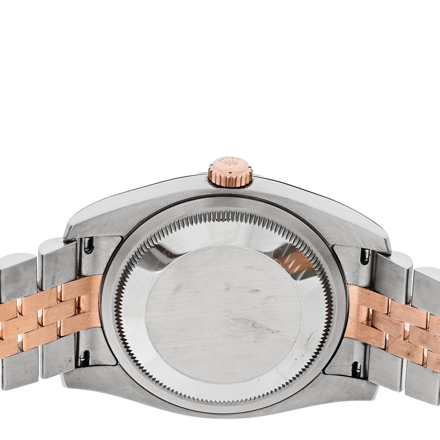 Stainless Steel 18K Everose Gold Diamond 36mm Oyster Perpetual Datejust Watch Pink Jubilee 116231