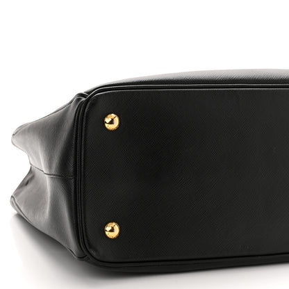 Prada Saffiano Lux Medium Tote Black 8 of 9