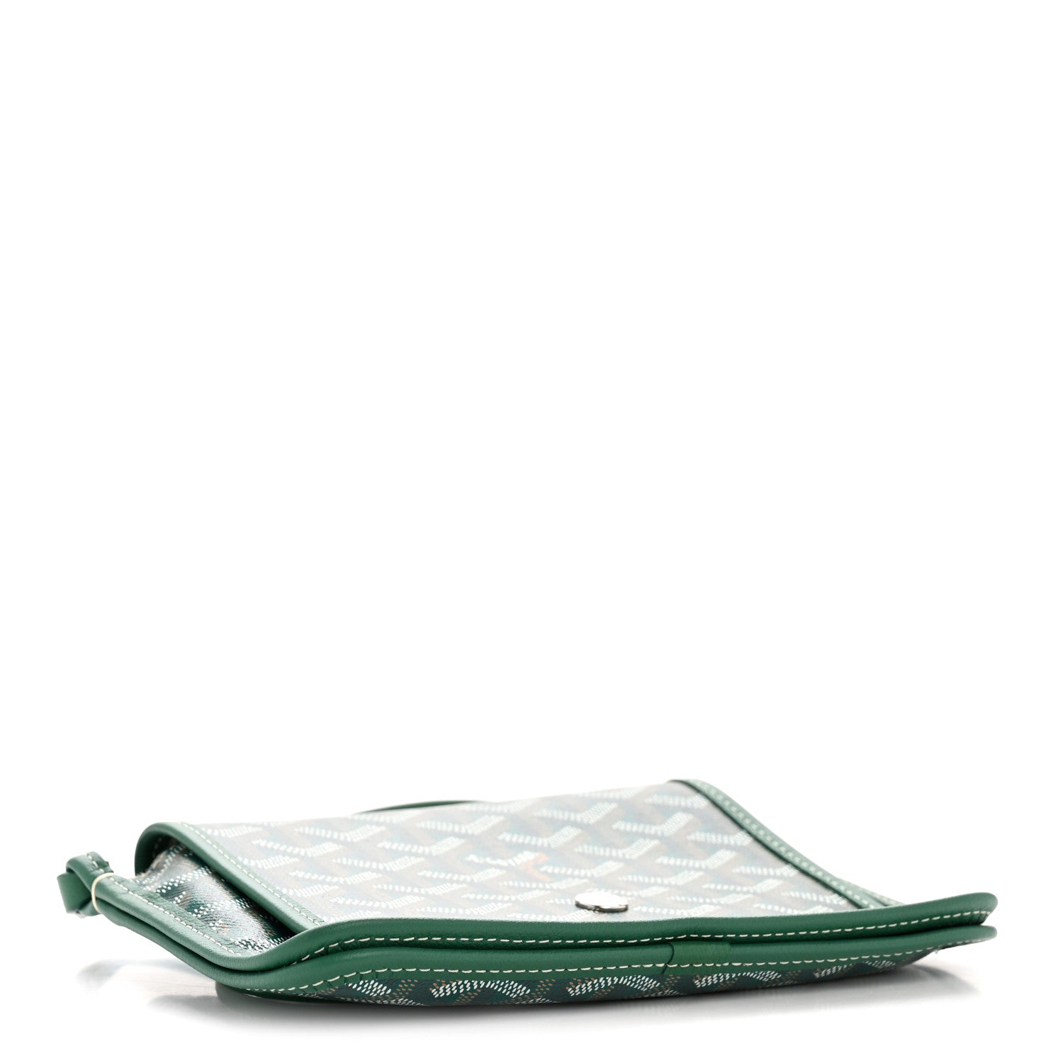 Goyard Goyardine Plumet Wallet Clutch Green 4 of 12
