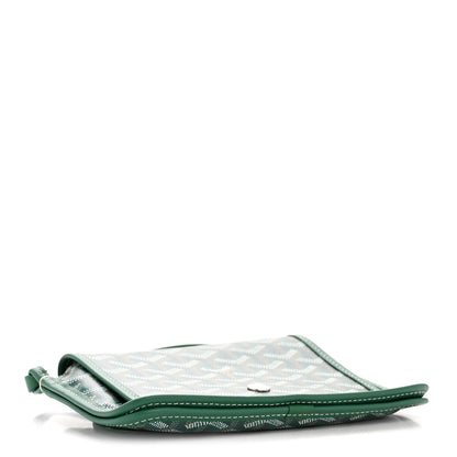 Goyard Goyardine Plumet Wallet Clutch Green 4 of 12