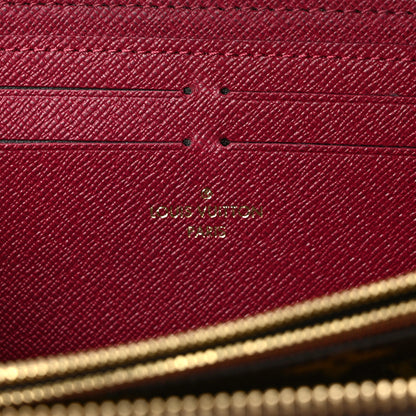 Louis Vuitton Monogram Clemence Wallet Fuchsia 6 of 6
