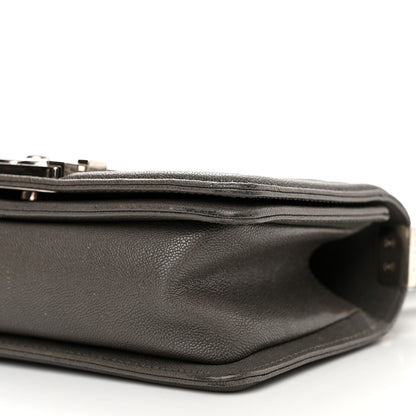 Chanel Caviar Quilted Small Boy Flap Grey 10 of 14