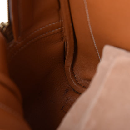 Hermes Veau Butler Plume 32 Gold 12 of 46