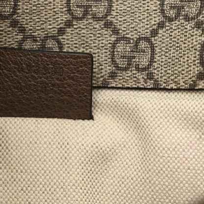 Gucci GG Supreme Monogram Neo Vintage Web Belt Bag Brown 7 of 10