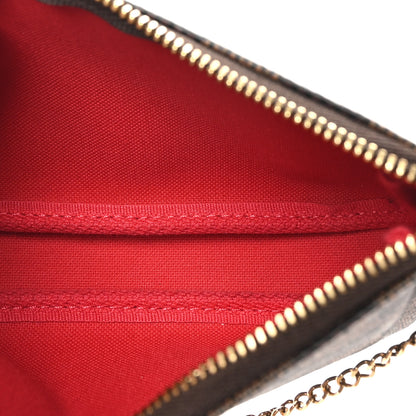 Louis Vuitton Damier Ebene Mini Pochette Accessories 5 of 11