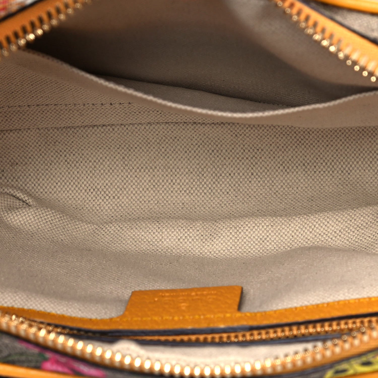 Gucci GG Supreme Monogram Flora Medium Ophidia Belt Bag Beige Multicolor Crop 5 of 12