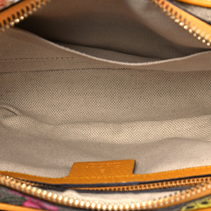 Gucci GG Supreme Monogram Flora Medium Ophidia Belt Bag Beige Multicolor Crop 5 of 12