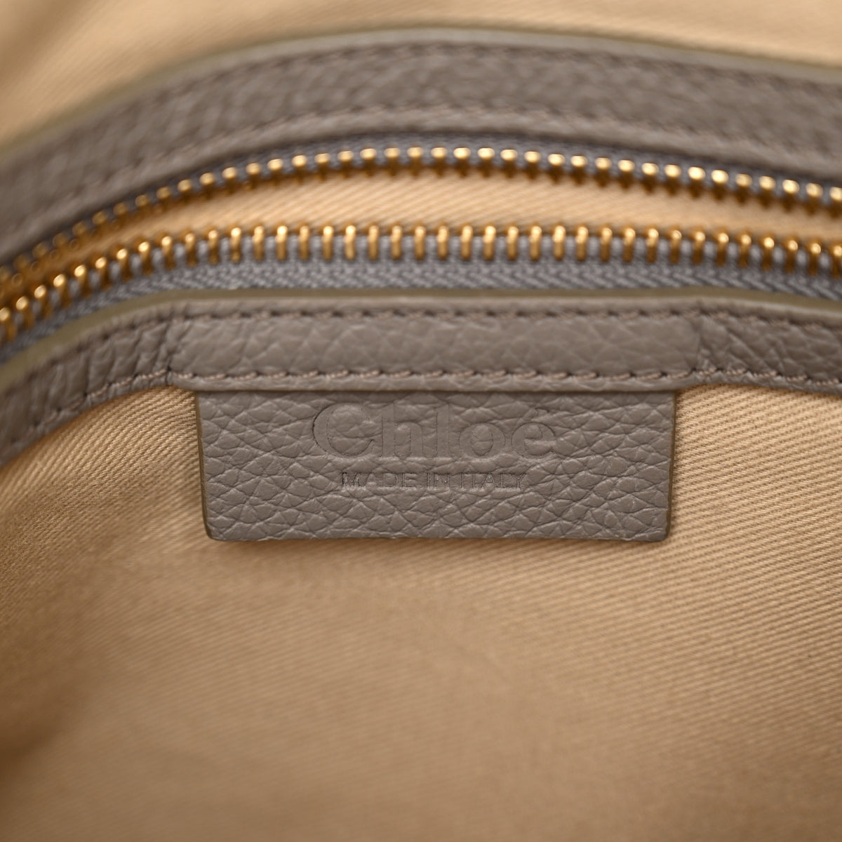 Chloe Calfskin Medium Marcie Satchel Cashmere Grey 6 of 9