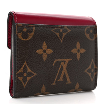 Louis Vuitton Monogram Zoe Wallet Fuchsia 3 of 10