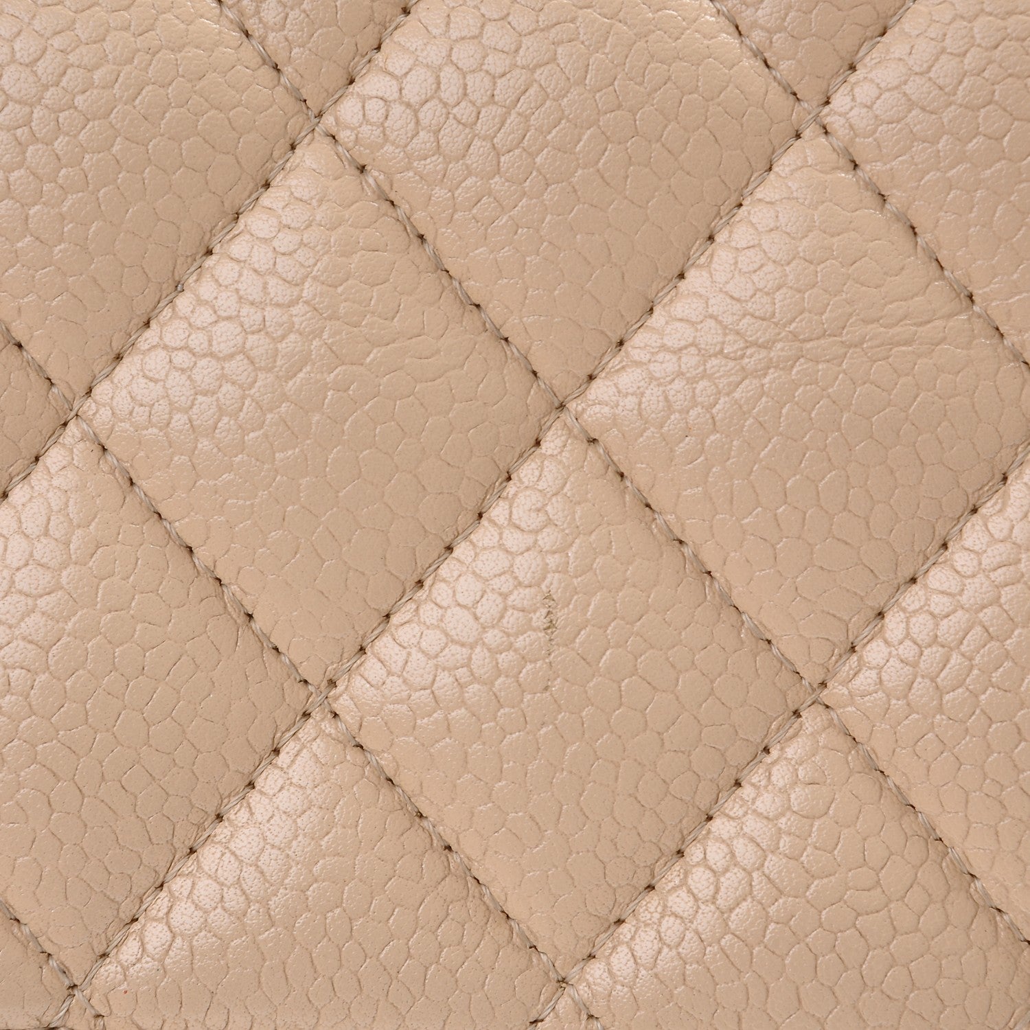 Chanel Caviar Quilted Medium Double Flap Beige Clair 19 of 19
