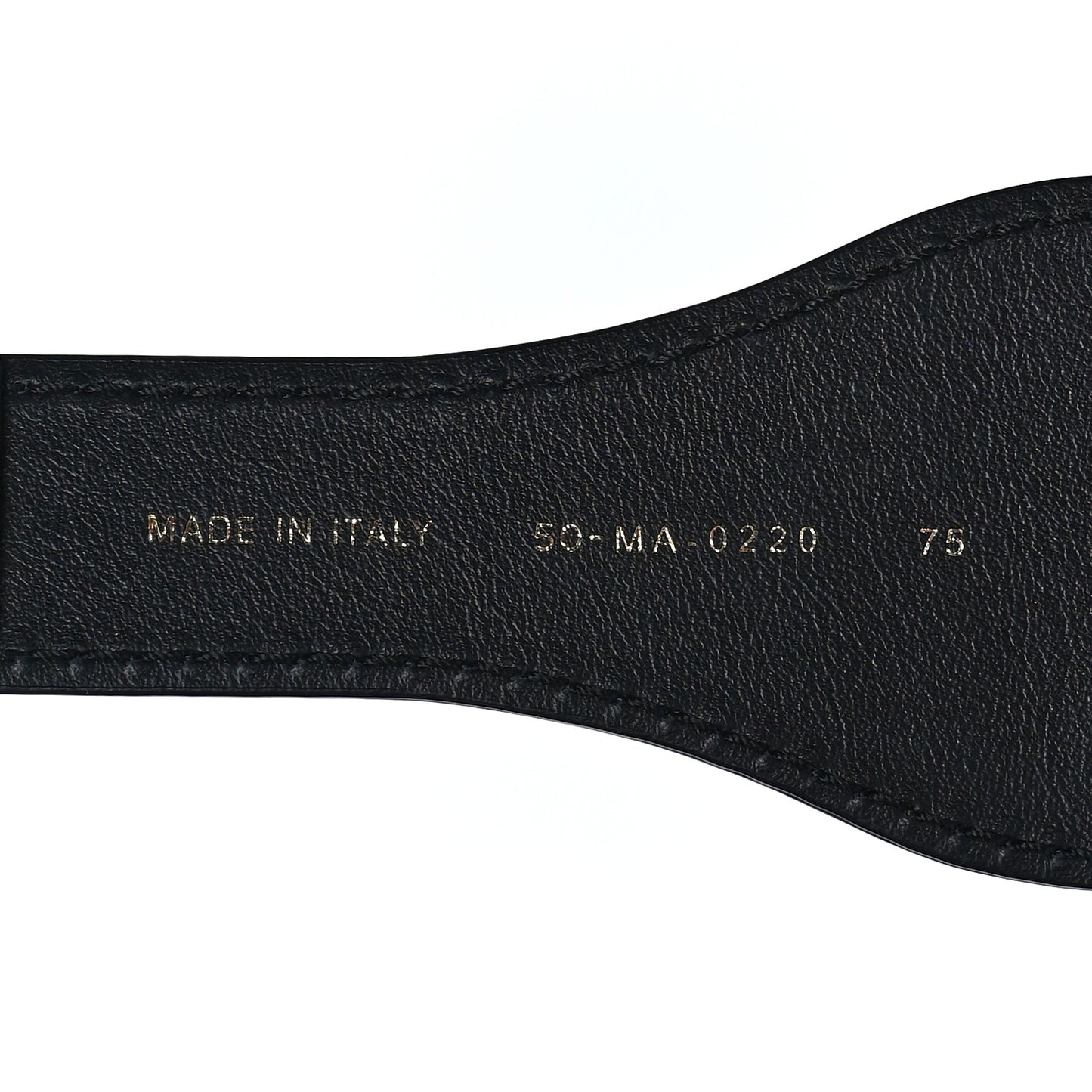 Canvas Embroidered Large Book Belt 75 30 Anthracite