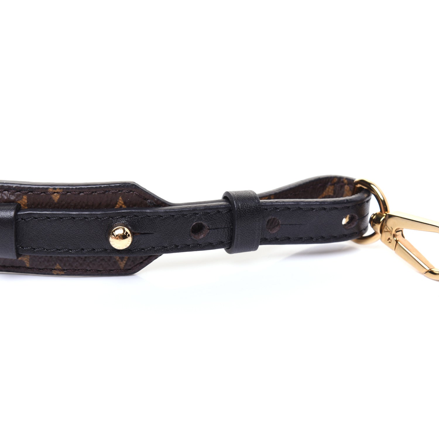 Louis Vuitton Monogram Bandouliere Shoulder Strap XL Black 7 of 8
