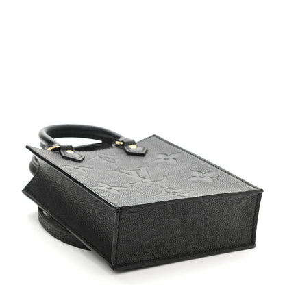 Louis Vuitton Empreinte Monogram Giant Petit Sac Plat Black 4 of 7