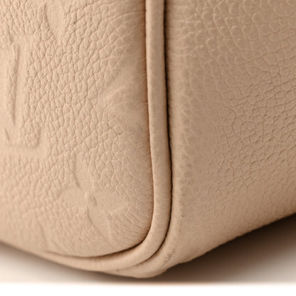 Louis Vuitton Empreinte Monogram Giant Neverfull MM Sand 12 of 14