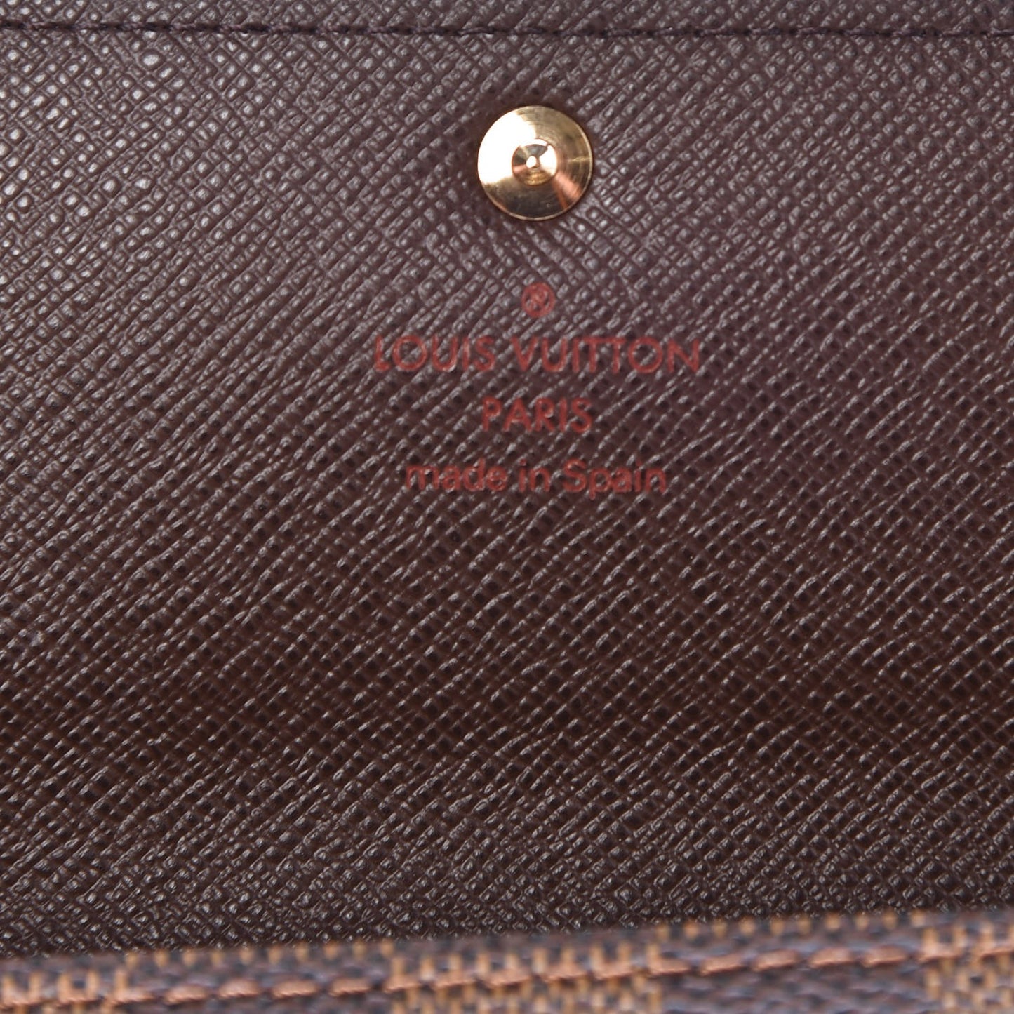 Damier Ebene Sarah Wallet