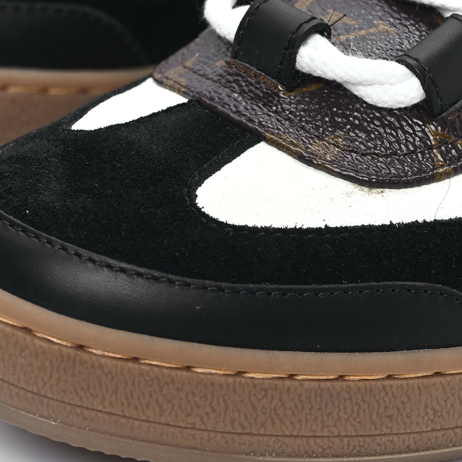 Louis Vuitton Lous Open Back Sneaker 38.5 Black 9 of 9