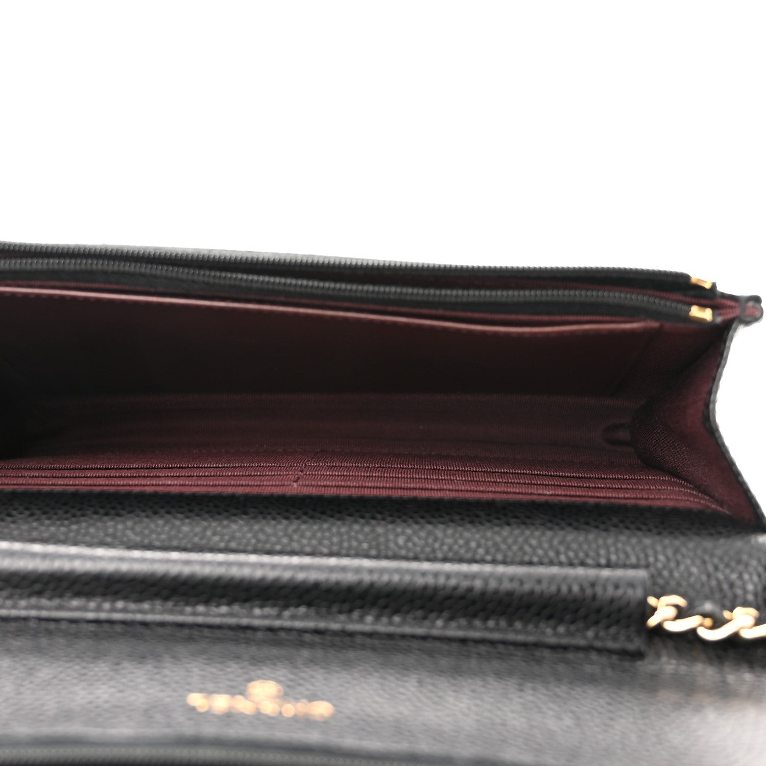 Chanel Caviar Quilted Wallet on Chain WOC Black 5 of 11