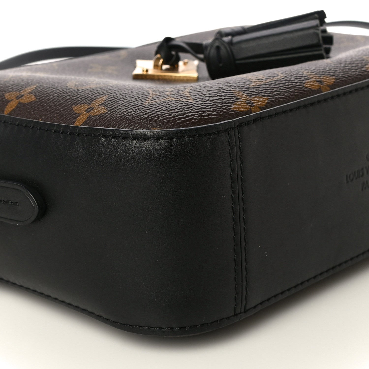 Louis Vuitton Monogram Saintonge Black 8 of 10