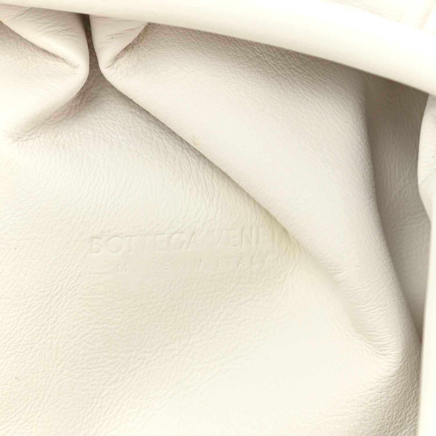 Bottega Veneta Smooth Butter Calf The Pouch Oversized Clutch Mist 6 of 9