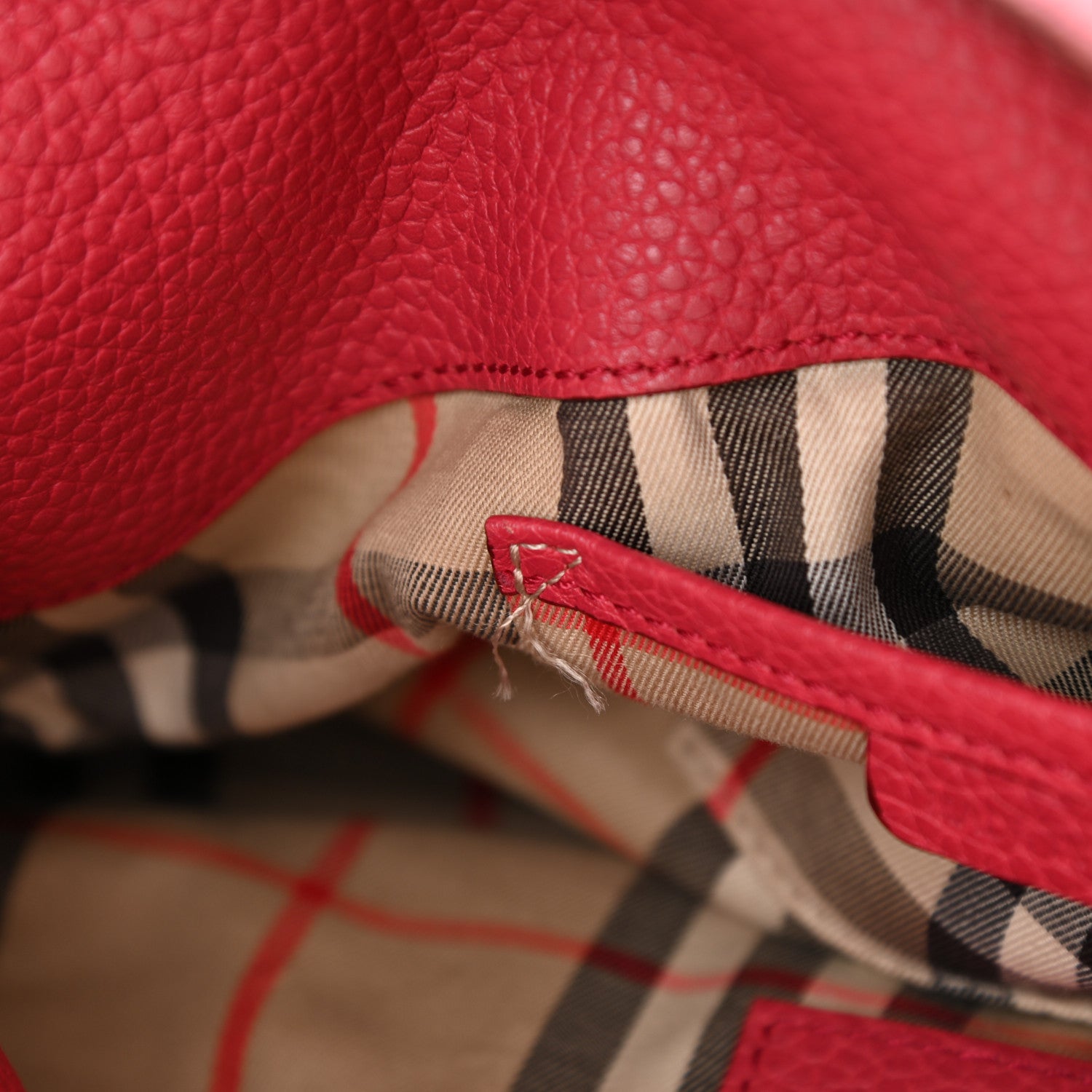 Burberry London Grainy Calfskin Small Leah Pink Azalea 9 of 13