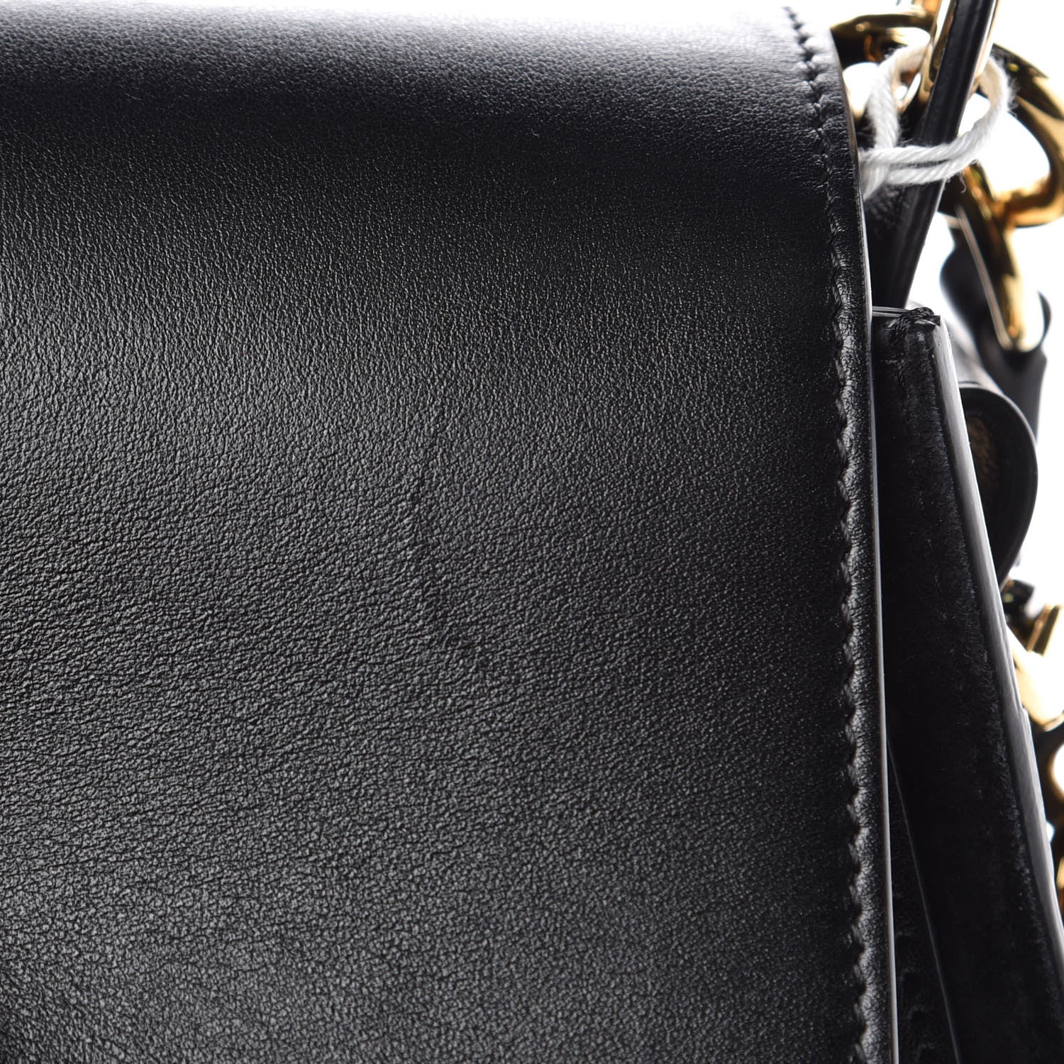 Chloe Calfskin Suede Large Tess Bag Black 7 of 7
