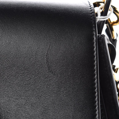 Chloe Calfskin Suede Large Tess Bag Black 7 of 7