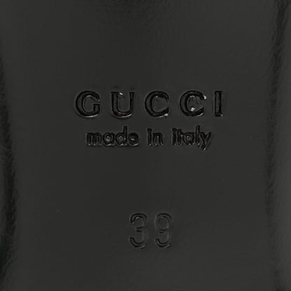 Gucci Patent Signoria Thong Sandals 39 Black 7 of 11