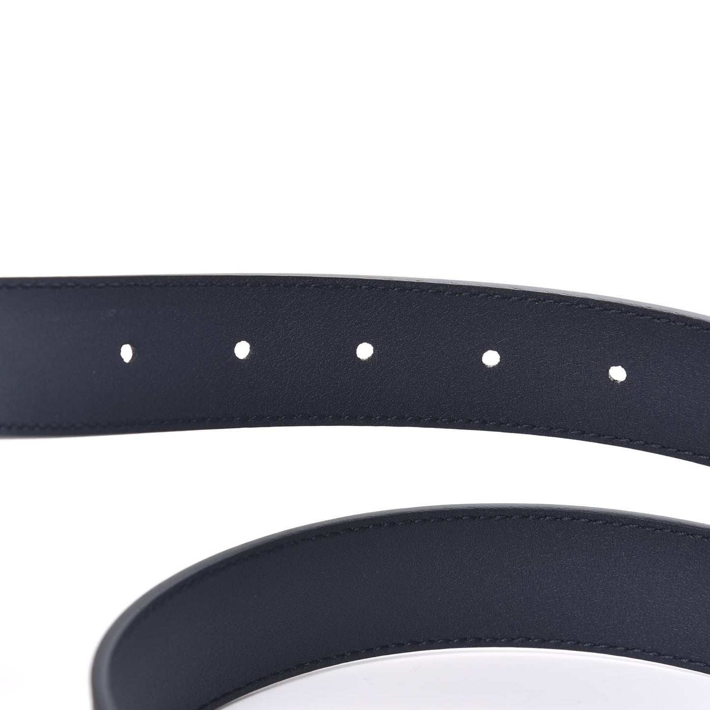 Moon Calfskin Double G 30mm Belt 85 34 Blue