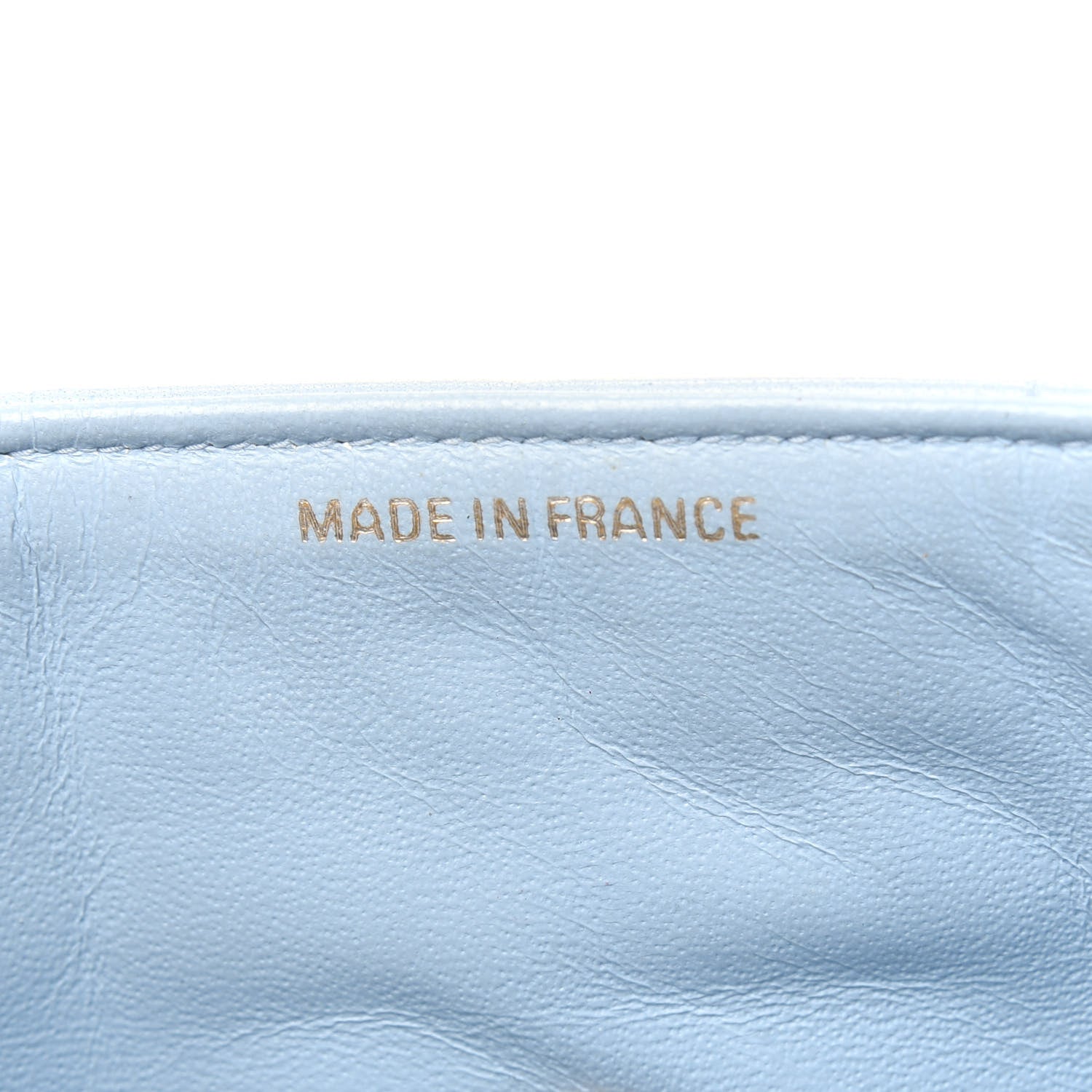 Chanel Lambskin East West Chocolate Bar Flap Light Blue 7 of 20