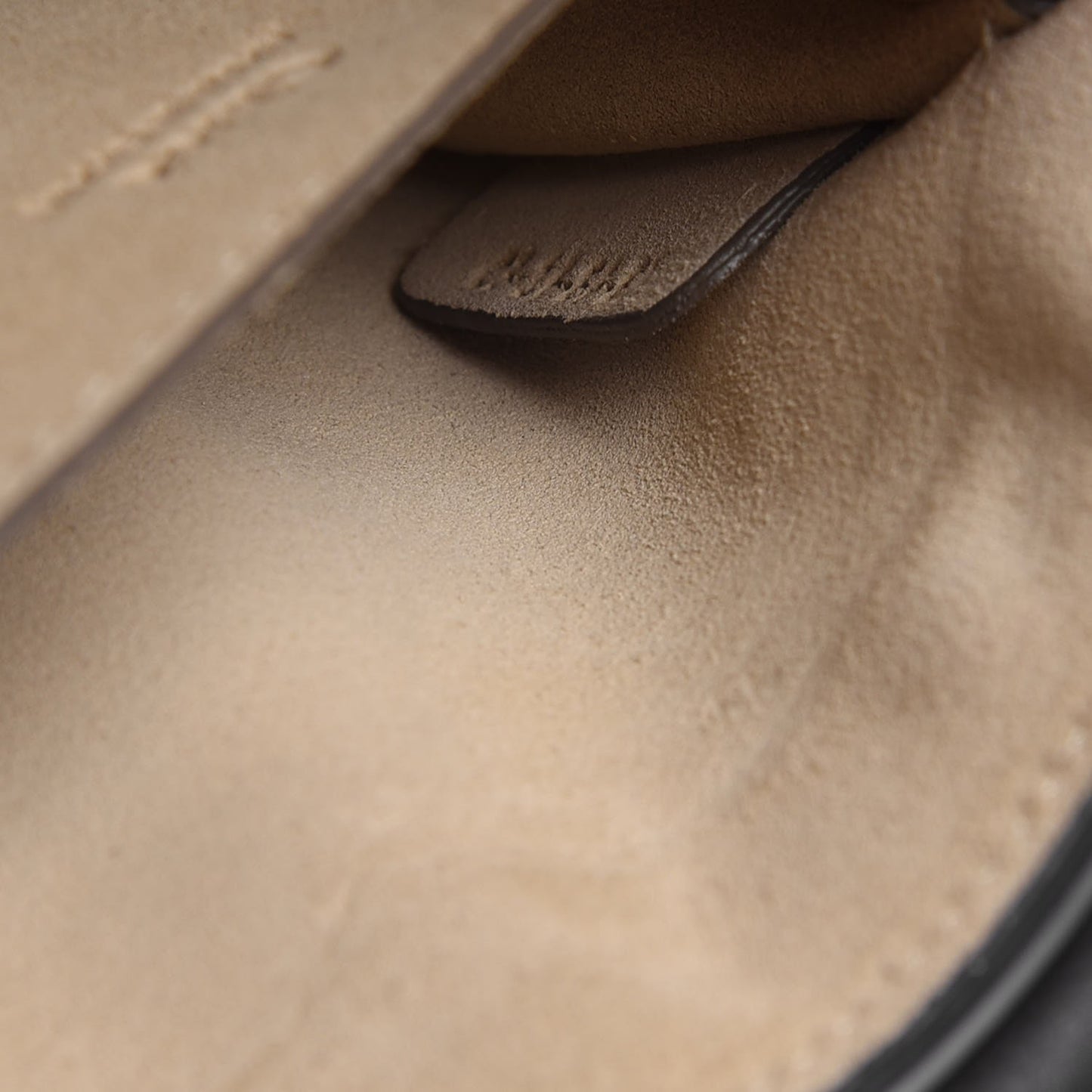 Suede Calfskin Small Faye Shoulder Bag Black